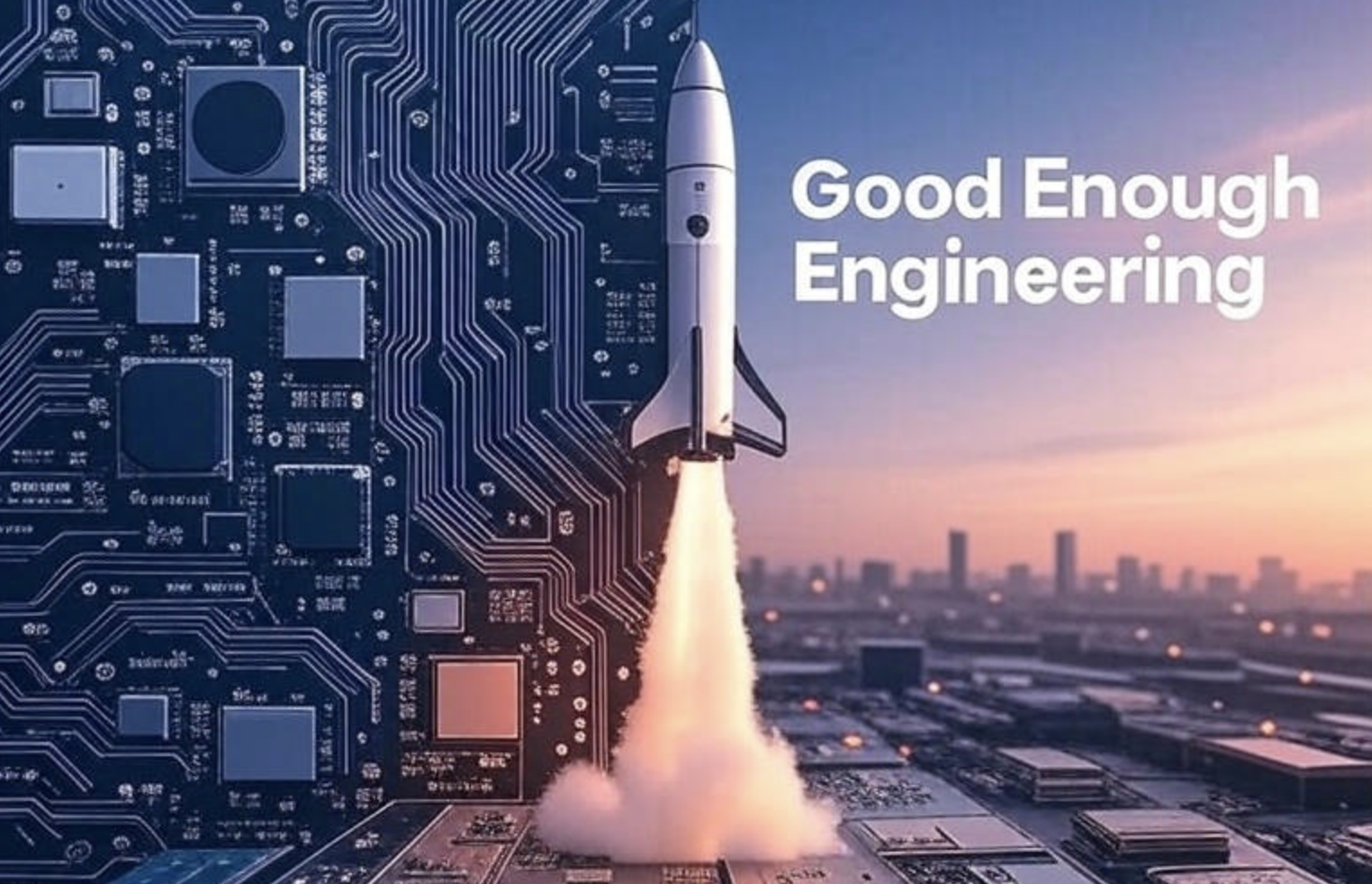 Good Enough Engineering: Why Perfect Code Never Ships